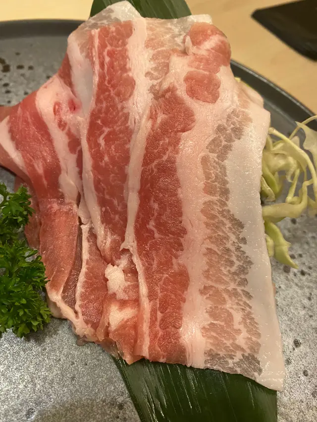 一人前的豚肉