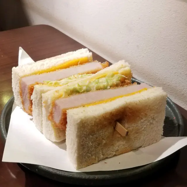 日式吉列豬扒三文治