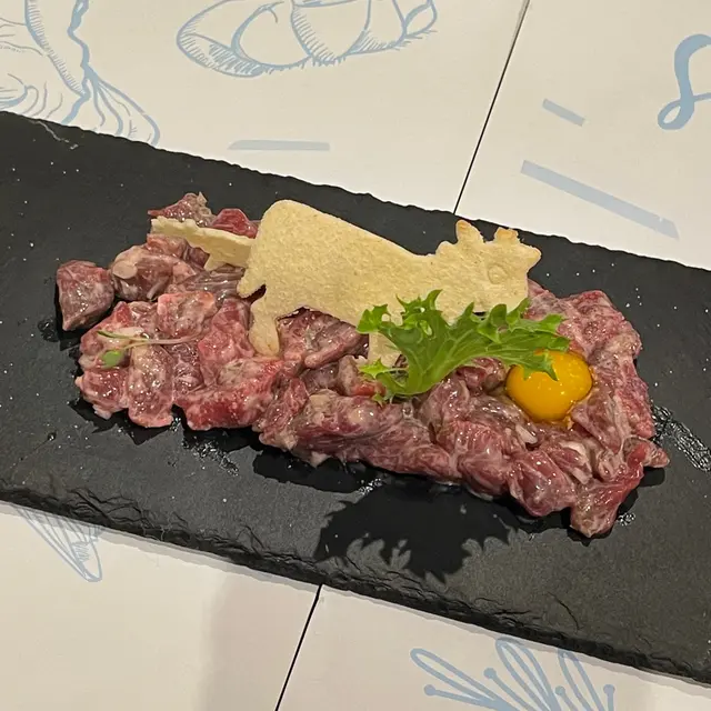 美國安格斯牛肉他他