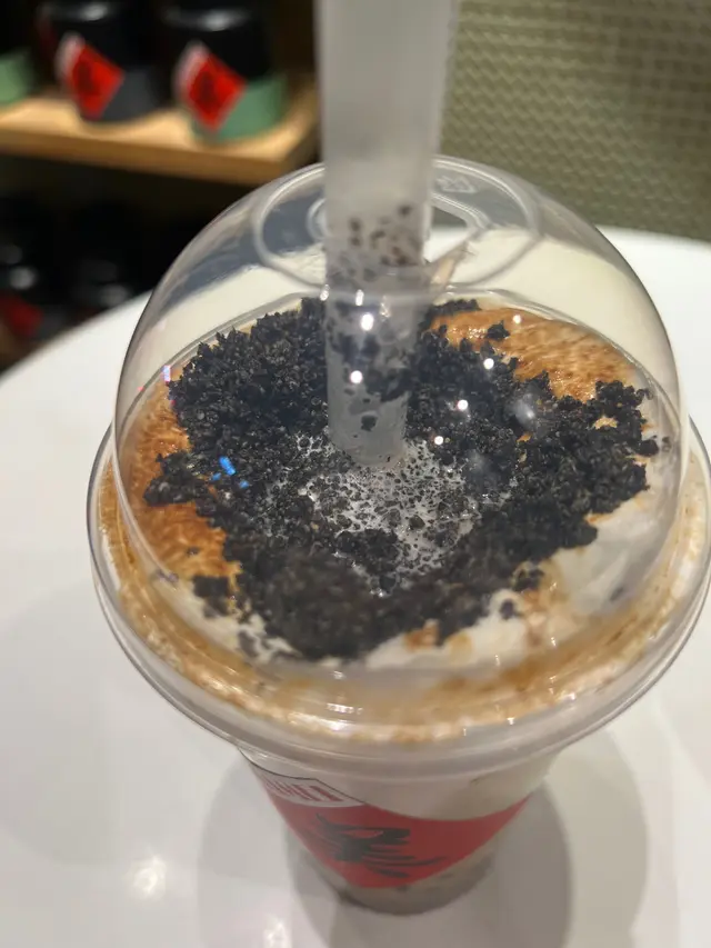 芝麻黑糖珍珠鮮奶