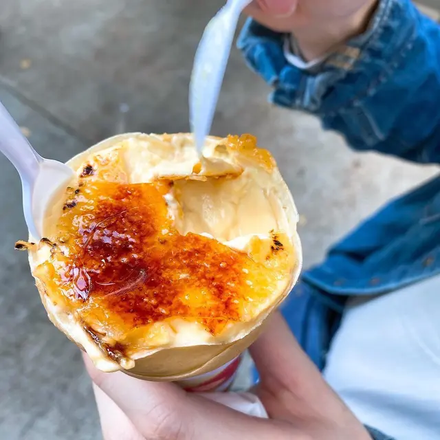 焦糖燉蛋雪糕班戟