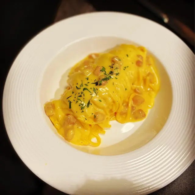 Handmade Tagliolini Carbonara