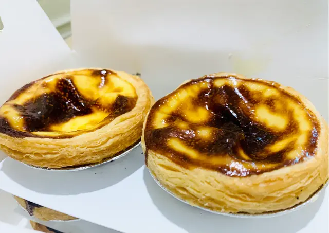 熱辣辣夠晒燶好高質嘅葡撻