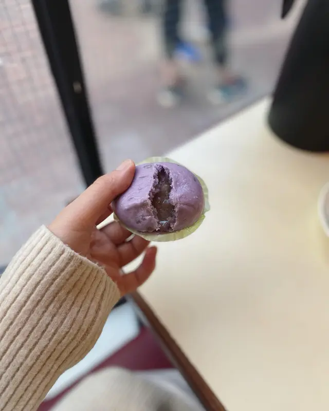 老馮流沙芋泥包