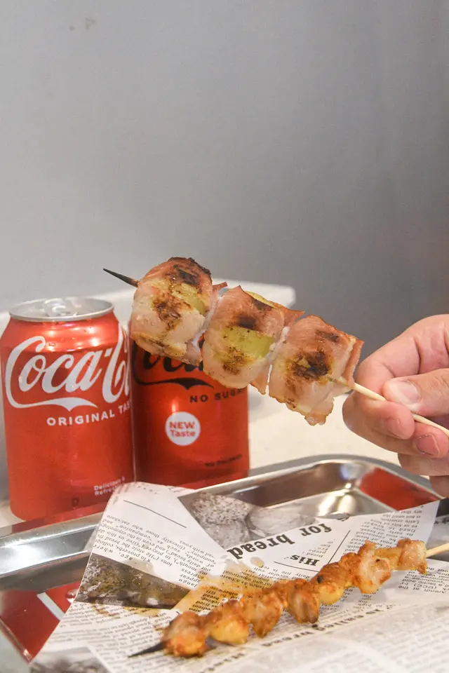 燒青提子煙肉卷