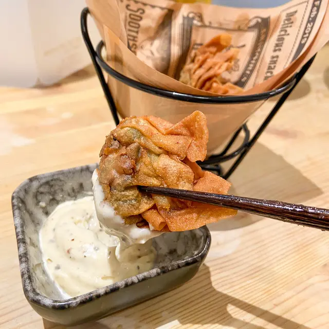  炸媽媽餃