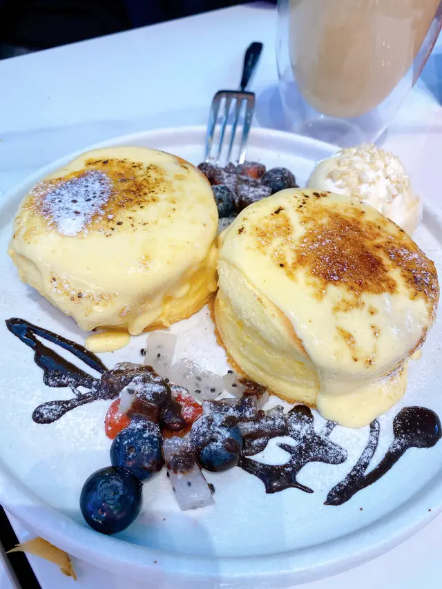 焦糖布甸疏乎厘pancake