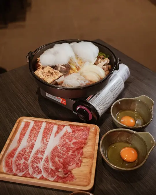 棉花糖A4宮崎和牛壽喜燒