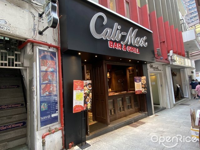 Cali-Mex Bar & Grill (荷李活道) - American in Central Hong Kong