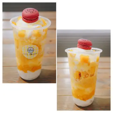 芒果奶盖 · 雪花