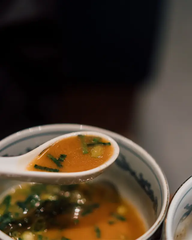 神山豚角沾汁麵