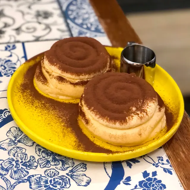 提拉米蘇日式梳乎厘鬆餅