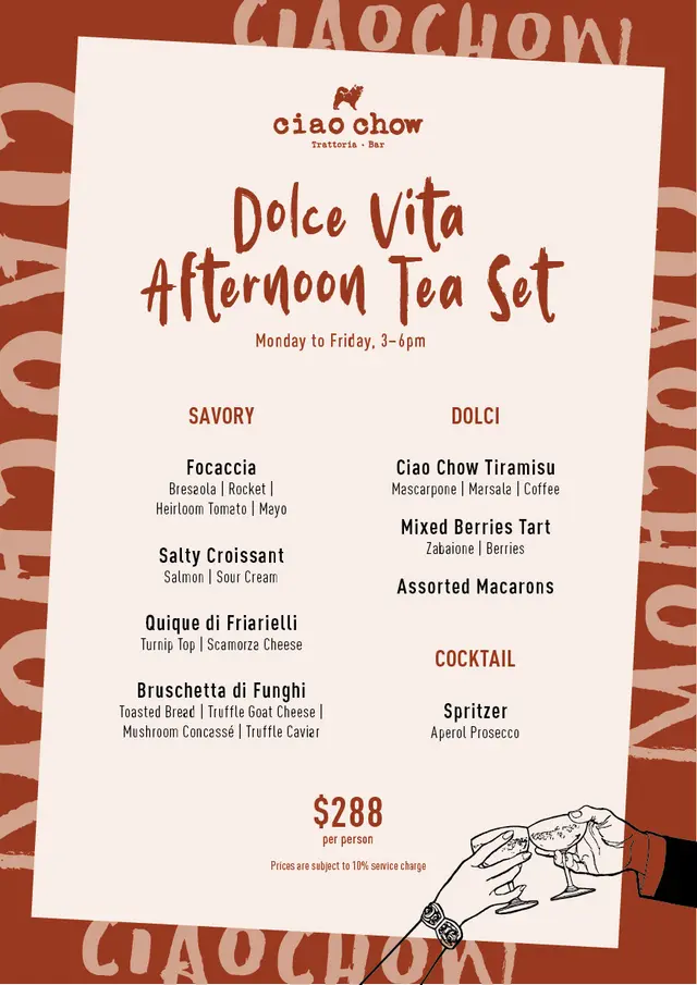 Afternoon Tea Set - 25 Feb