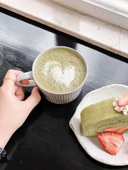 Hot Green Tea Latte