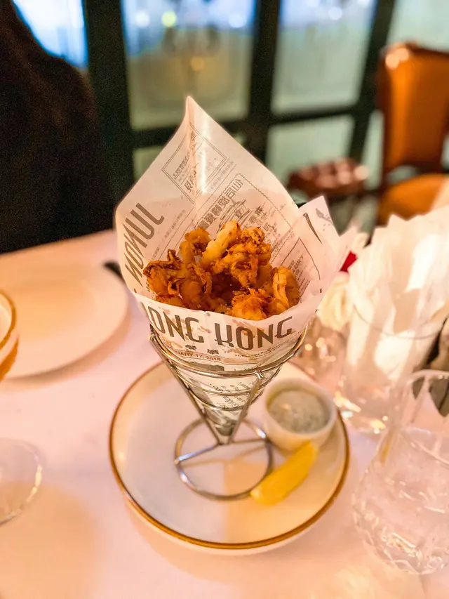 香脆墨魚配秘製他他醬