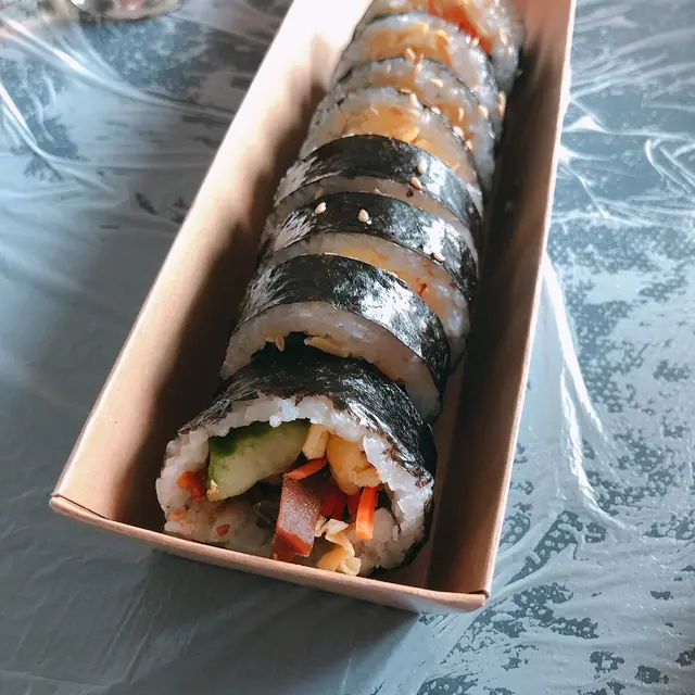 辣炒豬肉紫菜飯卷