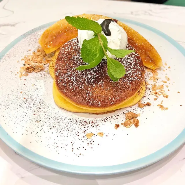 朱古力焦糖香蕉麥片班戟