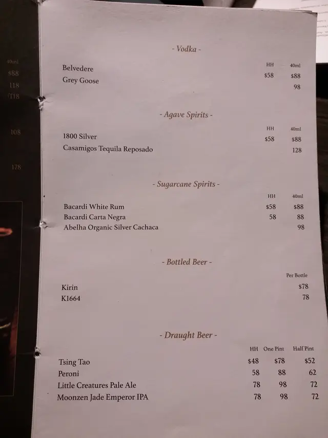 《額外資訊 — 食店餐牌以供參考》(@20210707)
