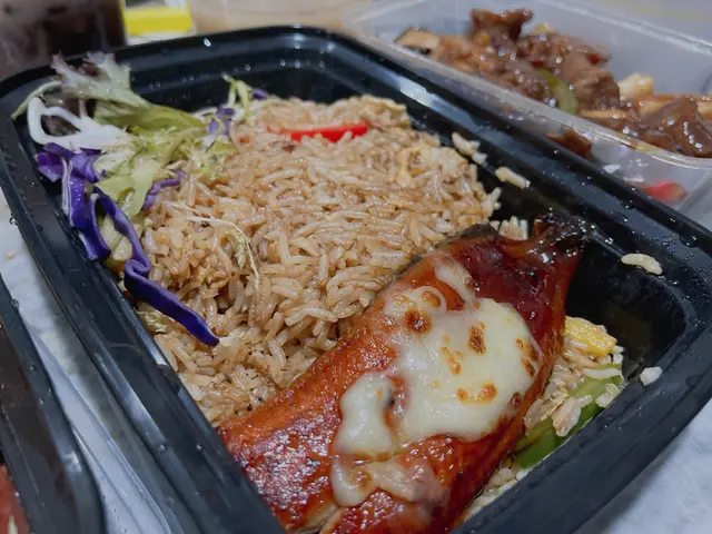 芝士鰻魚配炒飯