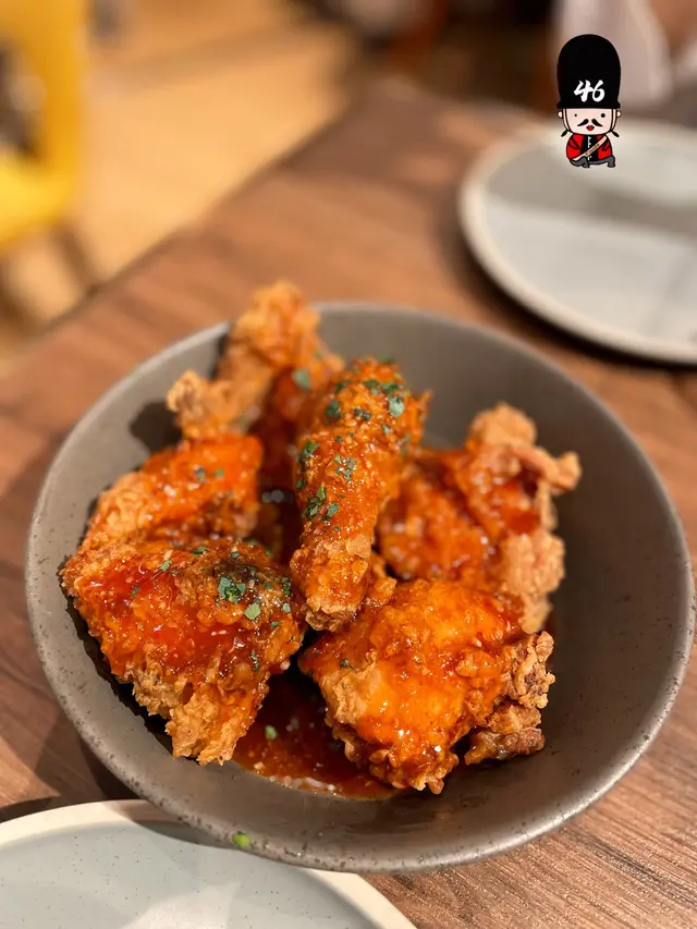 蒜香甜辣秘製炸雞