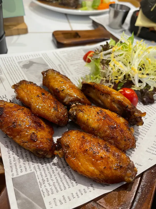 香辣蜜糖燒雞翼
