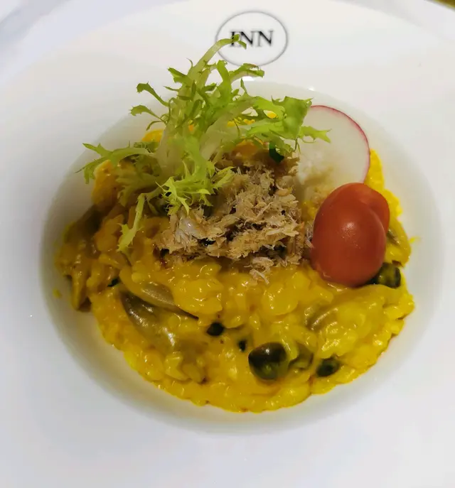 蟹肉南瓜意大利飯