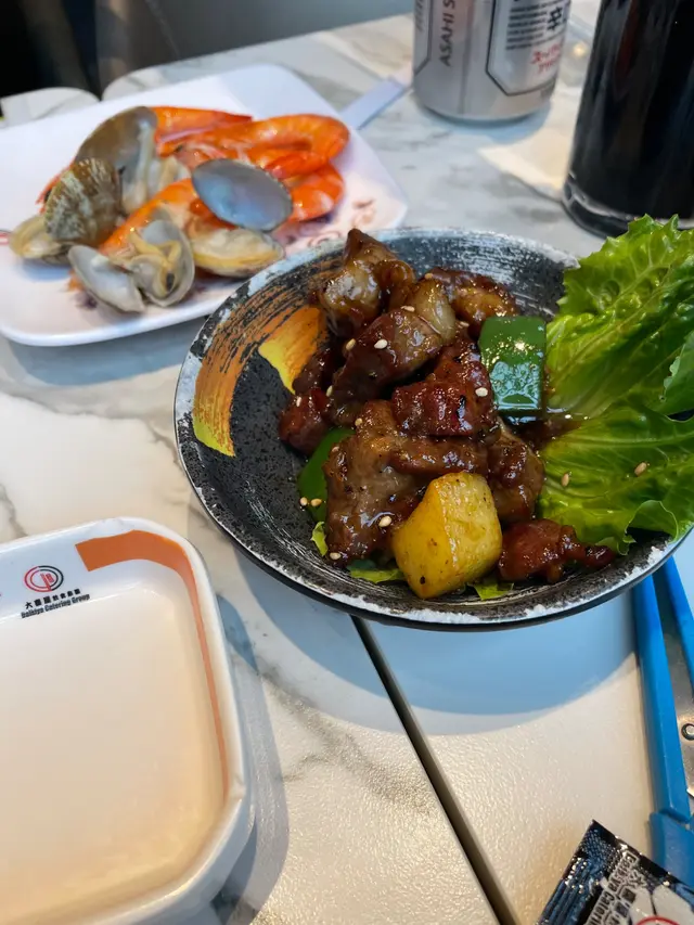 黑椒蜜汁一口牛