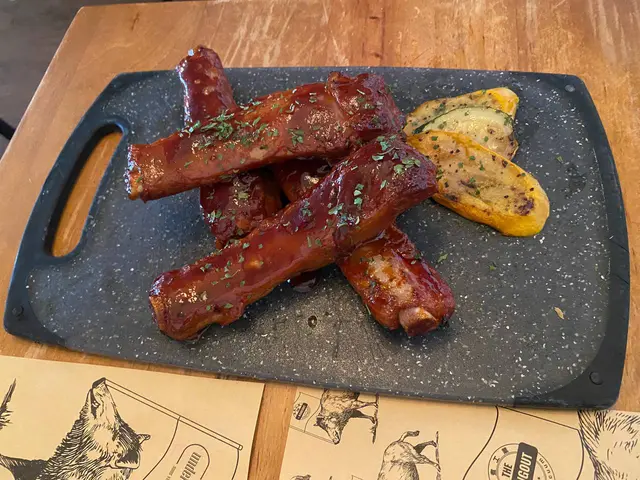 美式烤豬仔骨(4枝)