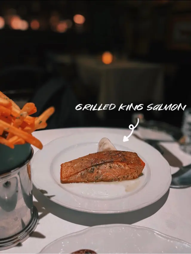 Grilled King Salmon