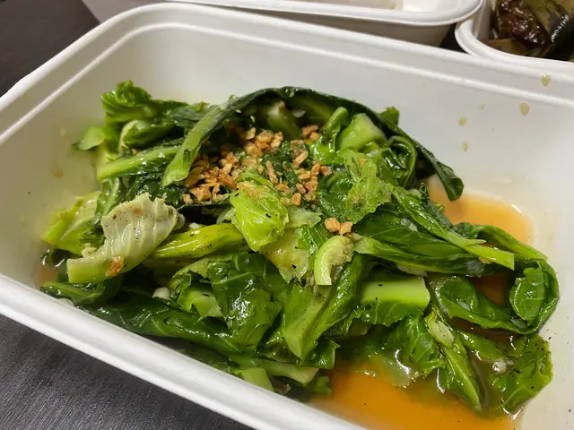 蒜蓉炒椰菜苗