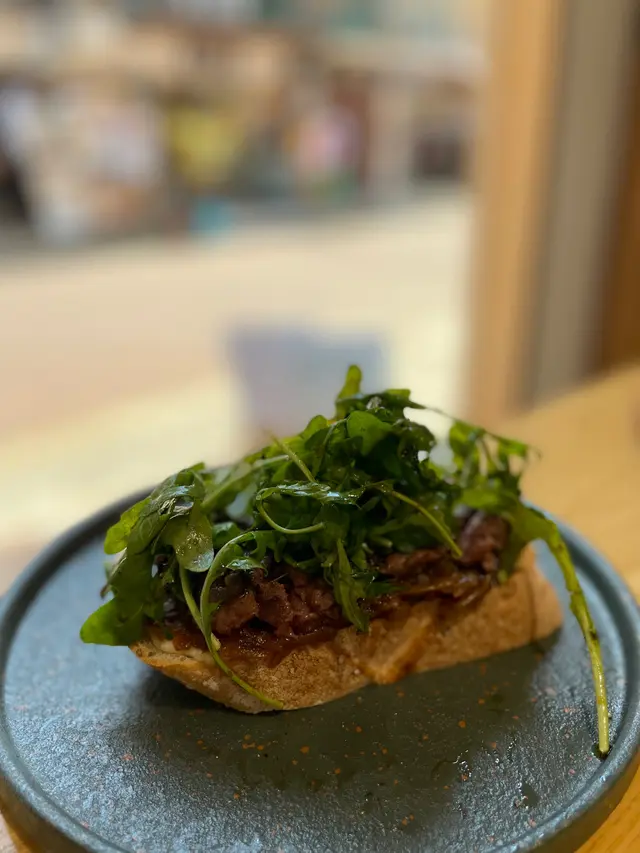Wagyu Beef Open Toast