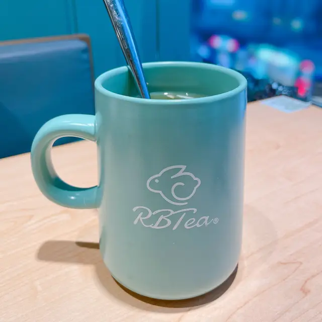 熱檸檬綠茶