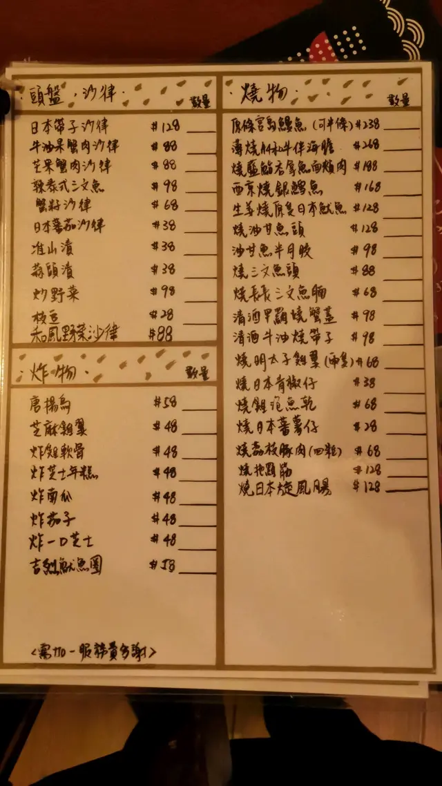 佢話係22年5月新餐牌