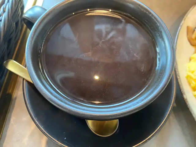 無咖啡豆油喺面 味道偏淡