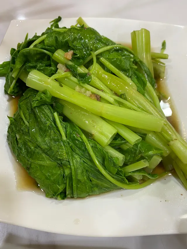 有生菜、通菜等可選擇