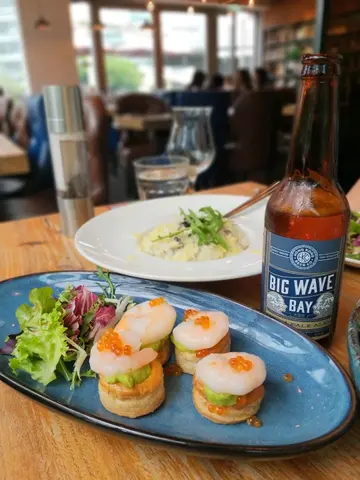 焗牛油果蝦酥盒+黑松露野菌意大仙飯