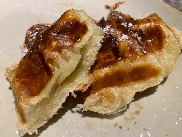 窩夫挺香脆,滿有牛油香