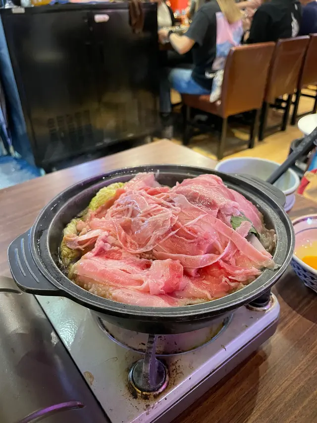 牛肉壽喜燒
