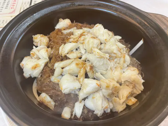 蟹肉粉絲煲