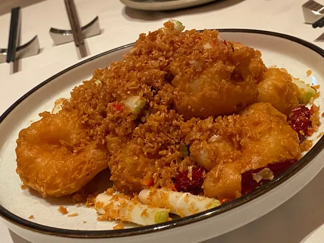 避風塘炒蝦球