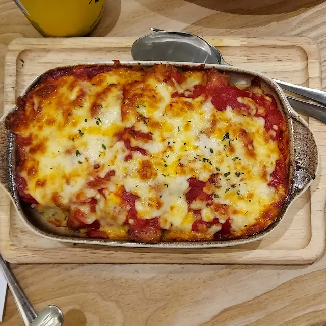 鮮茄焗厚切豬扒飯