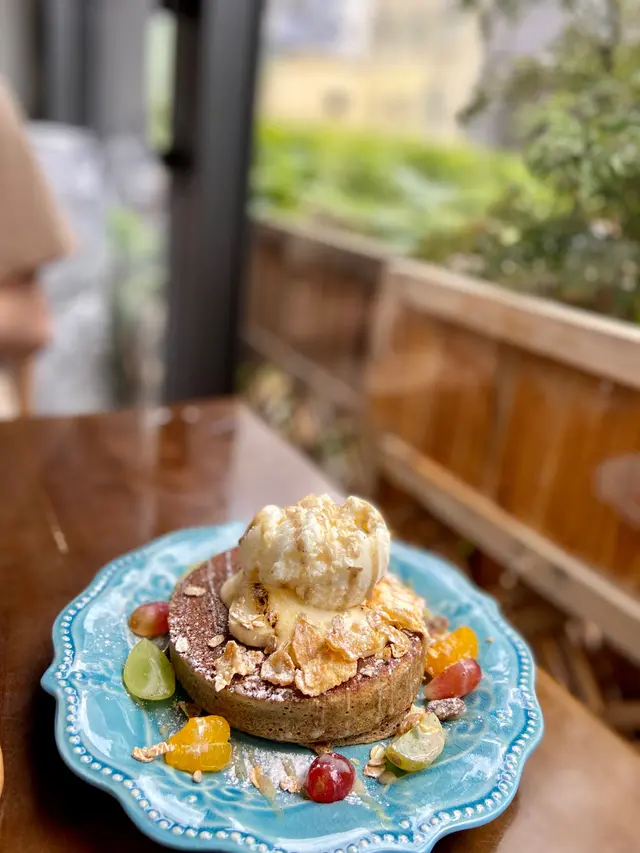 伯爵茶麻糬傳統班戟