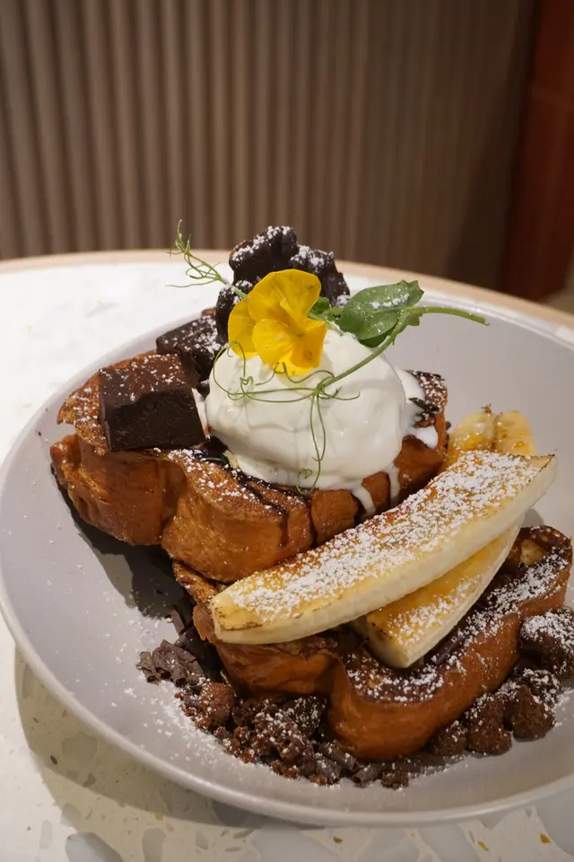 比利時朱古力香蕉法式吐司