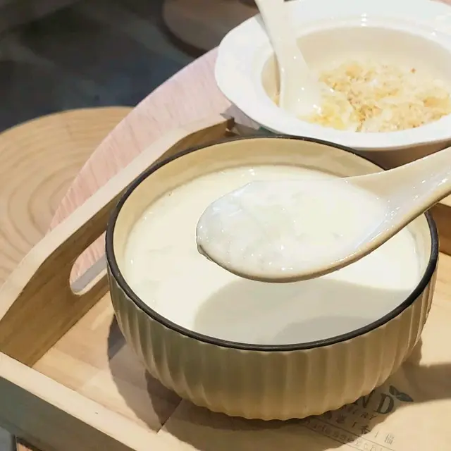 杏仁茶燉蛋白