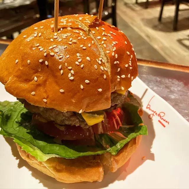 墨西哥辣椒芝士牛肉漢堡