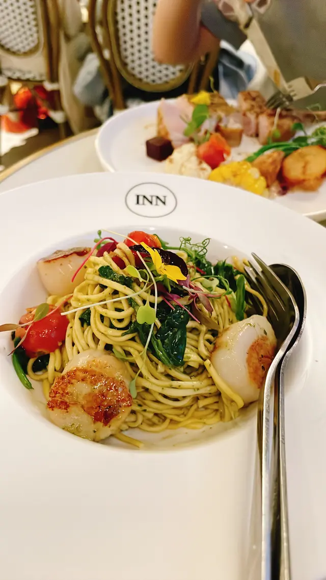 香煎刺身級帶子意粉