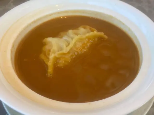 竹笙龍蝦湯餃
