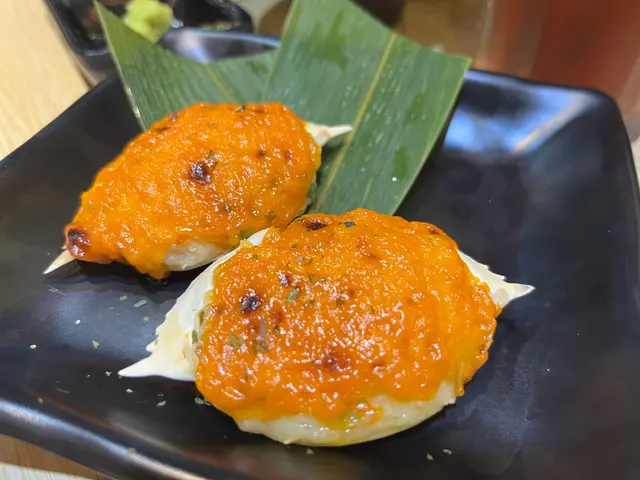 蟹蓋海膽黃金燒