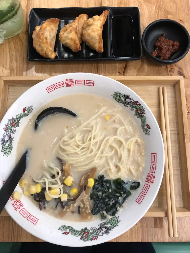 辣嘅赤龍拉麵  (辣味噌豆乳湯)