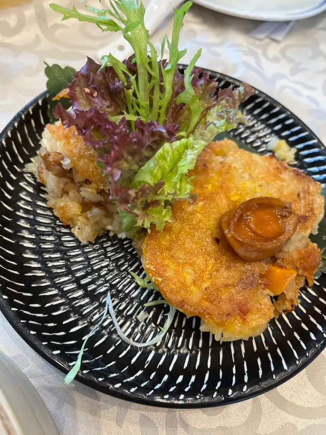 鮑魚鳳凰煎糯米雞